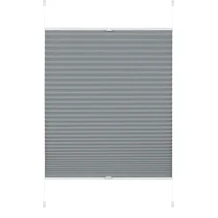 EasyFix Plissee Greta 50x130cm rauchblau ^ Gardinia Outlet