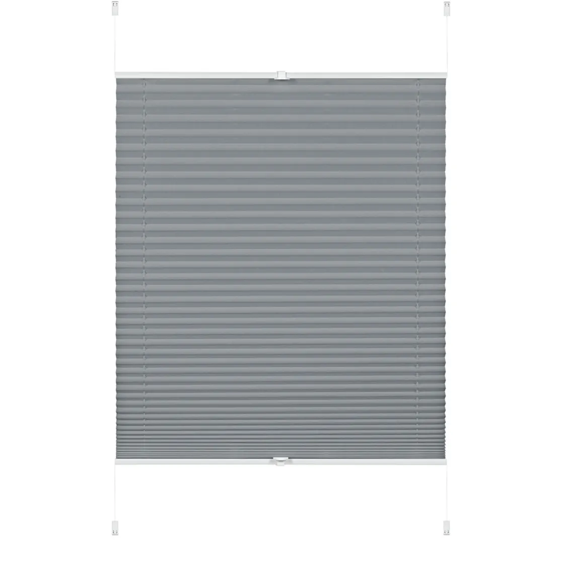 EasyFix Plissee Greta 50x130cm rauchblau ^ Gardinia Outlet