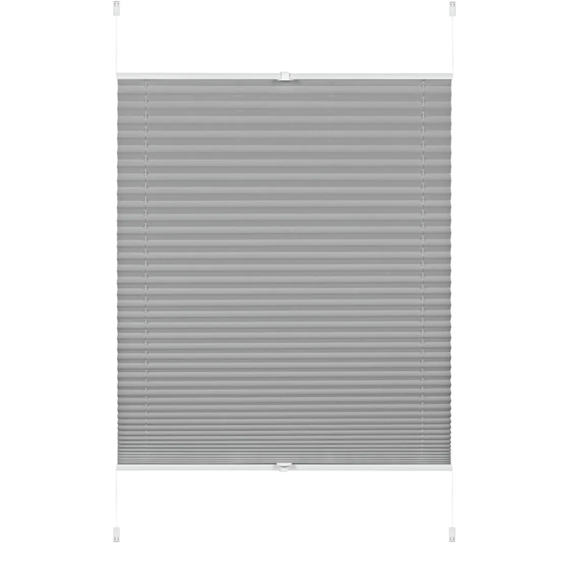 EasyFix Plissee Greta 70x130cm steingrau ^ Gardinia Best