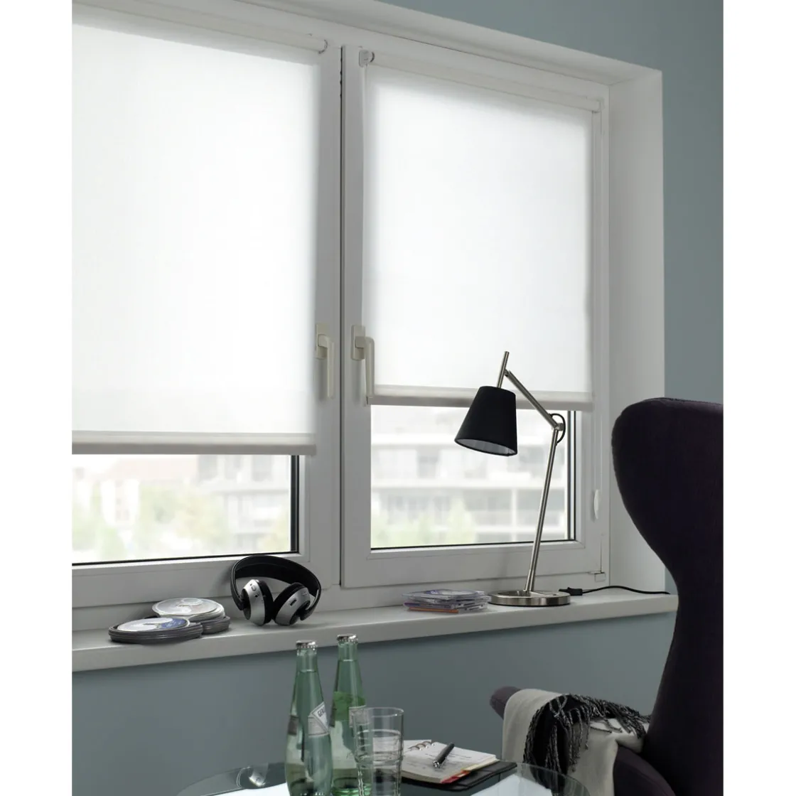 EasyFix Rollo reinweiss 120x150cm ^ Gardinia Sale