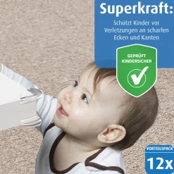 Eckenschutz transparent 12 Stück ^ Best