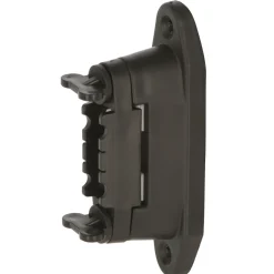 Eck- und Streckenisolator Profi schwarz für 40 mm 10 Stück ^