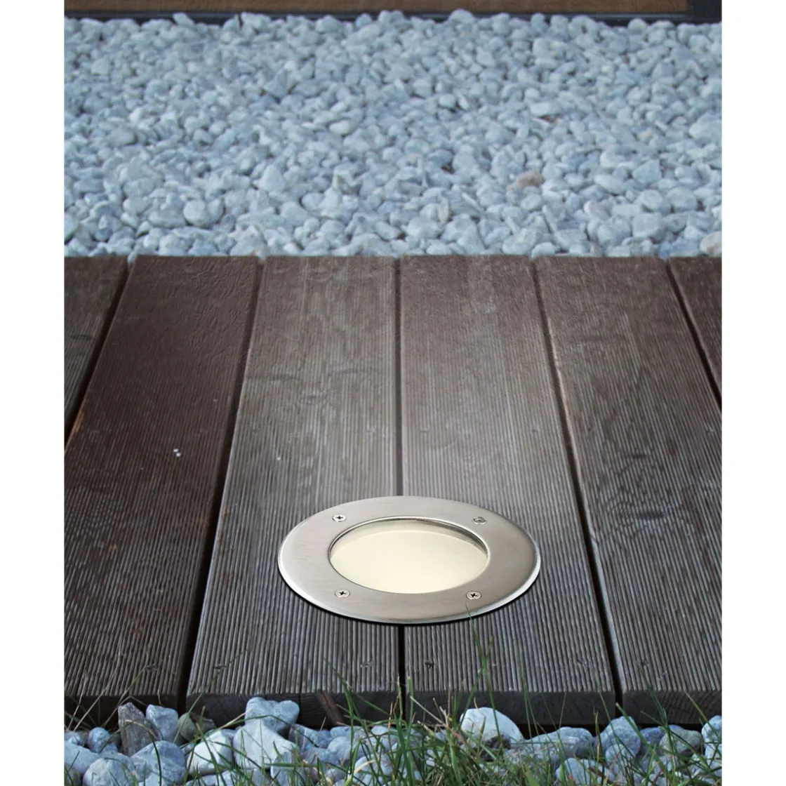 LED-Bodeneinbauleuchte Lamedo rund ^ Eglo New
