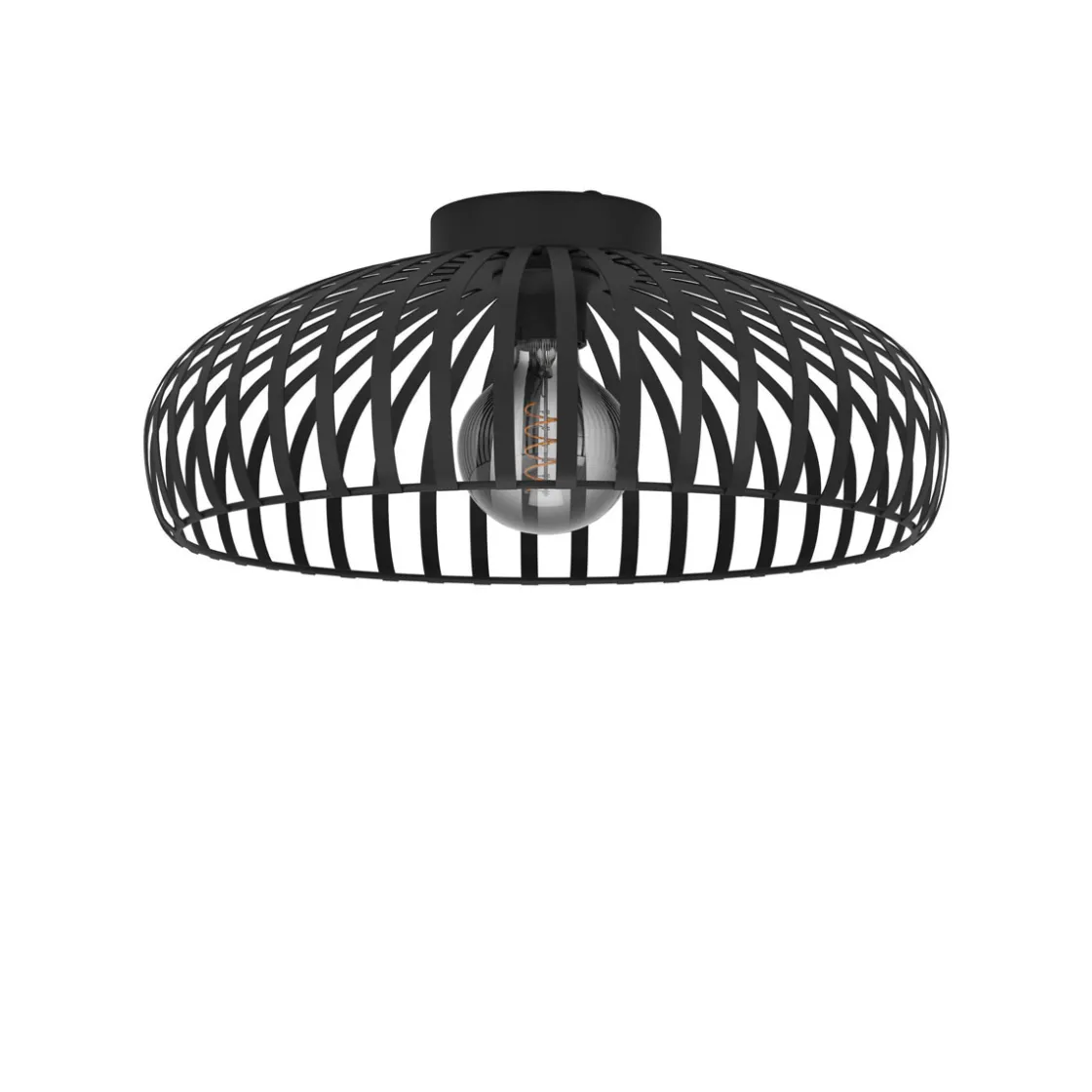 LED Deckenleuchte Mogano 3 schwarz ^ Eglo Online