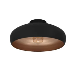 LED Deckenleuchte Mogano schwarz/kupfer ^ Eglo Best