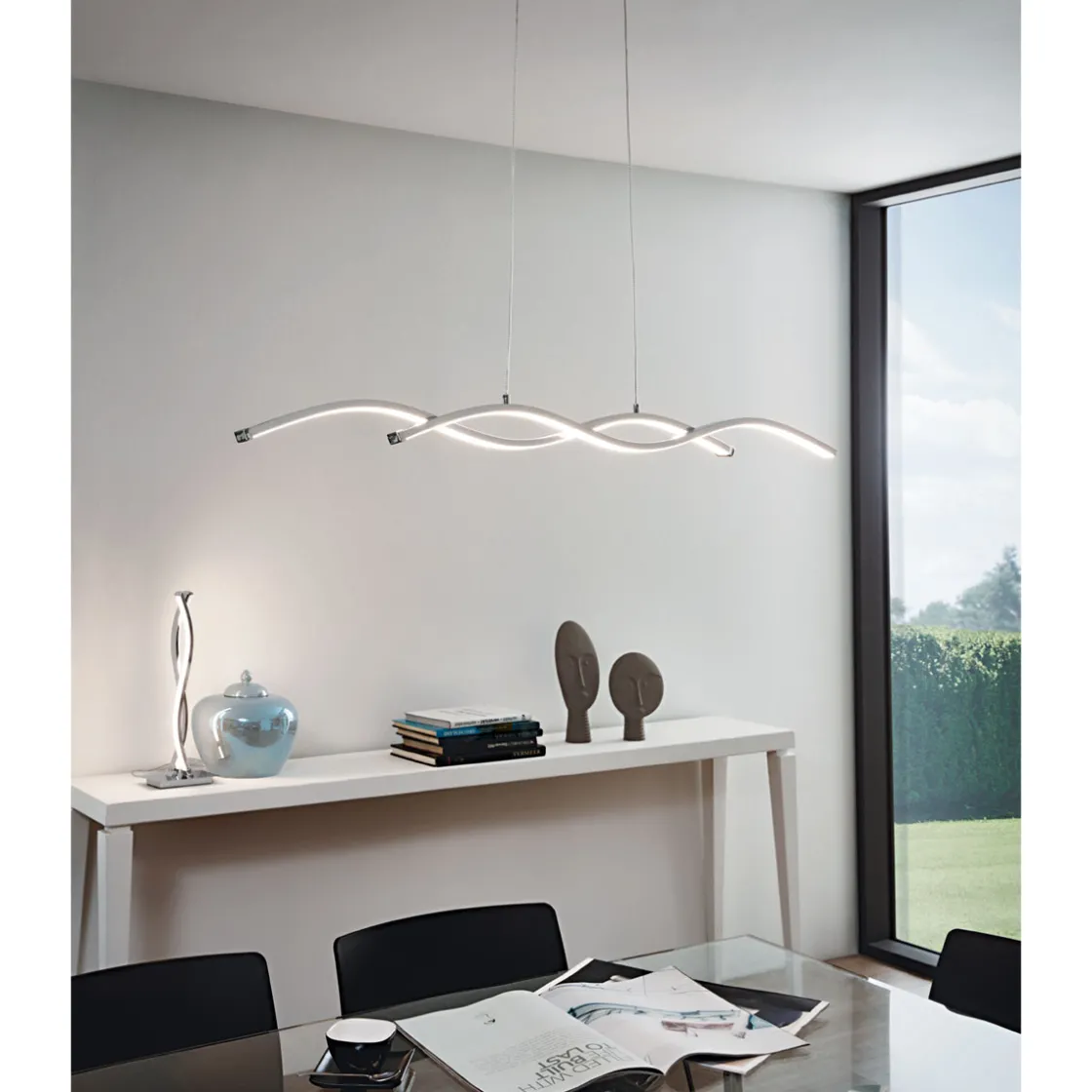 LED-Hängeleuchte Lasana 2 120 cm ^ Eglo Hot