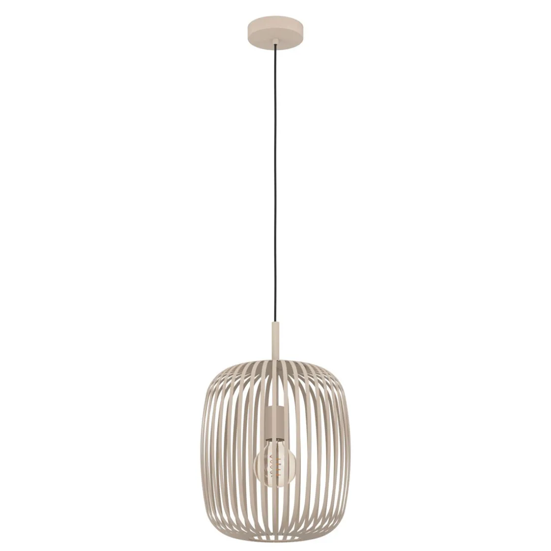 LED Pendelleuchte Romazzina sandfarben ^ Eglo Online