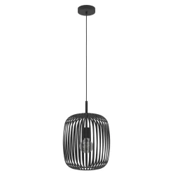 LED Pendelleuchte Romazzina schwarz ^ Eglo Clearance