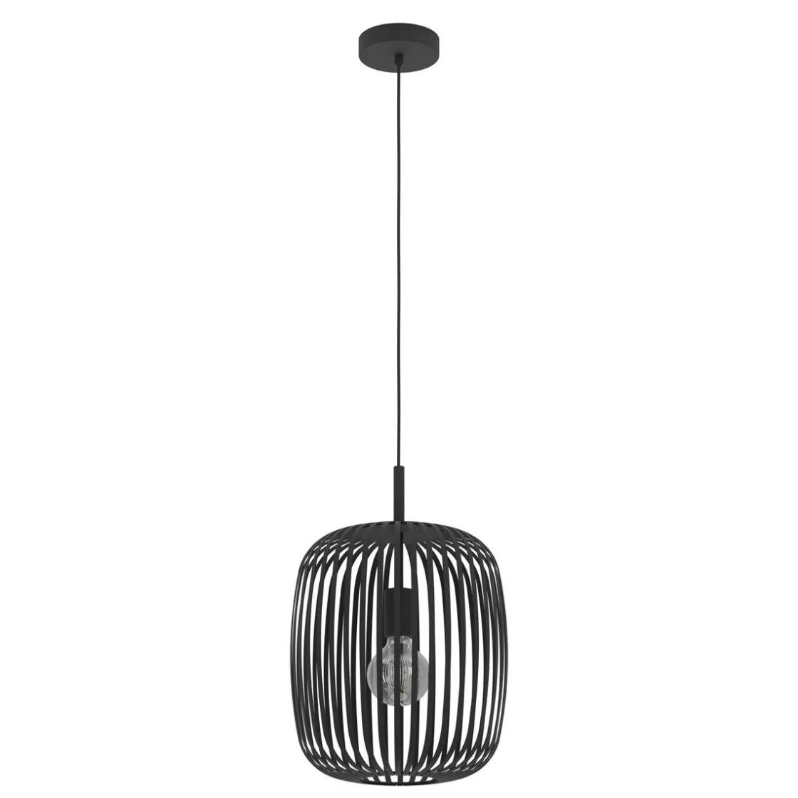 LED Pendelleuchte Romazzina schwarz ^ Eglo Clearance