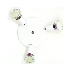 LED-Spotrondell Mini 3-flammig Durchmesser 14,5 x 7,5 cm ^ Eglo Discount