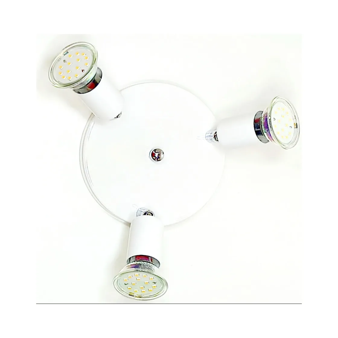 LED-Spotrondell Mini 3-flammig Durchmesser 14,5 x 7,5 cm ^ Eglo Discount