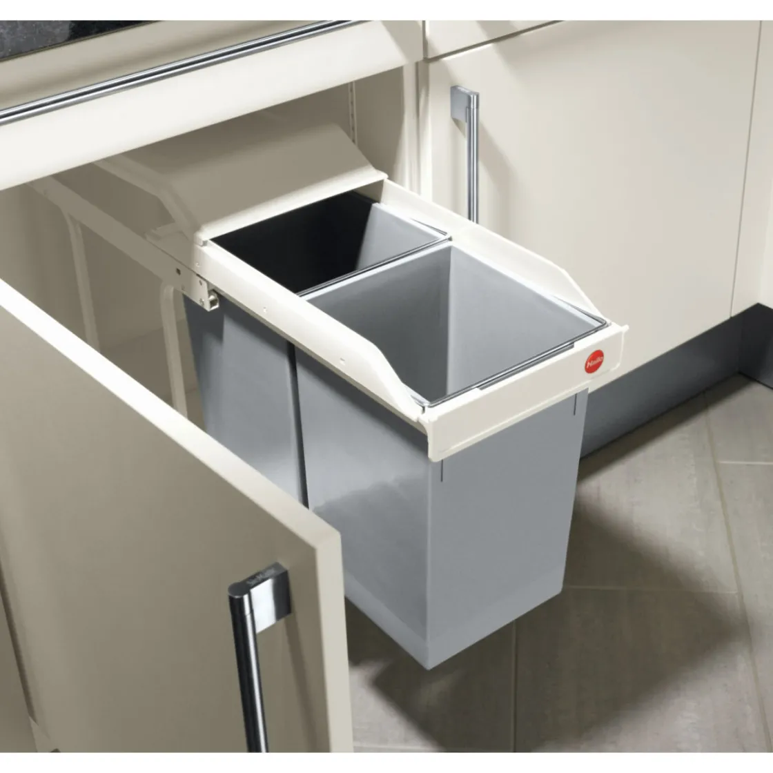Einbau-Abfalleimer Multi-Box 2 x 14 L ^ Hailo Online