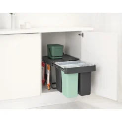 Einbaumülleimer Sort & Go 10+10+20L ^ Outlet