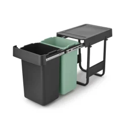 Einbaumülleimer Sort & Go 2 x 15L ^ Hot