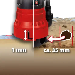 GC-DP7035LL Schmutzwasserpumpe ^ Einhell