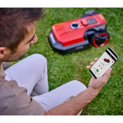 Mähroboter FREELEXO 500 inkl. Ladegerät und 2,5 Ah Plus Akku ^ Einhell Sale
