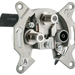 Einzeldose 2dB Zweikabeltechnik ^ Schwaiger Hot