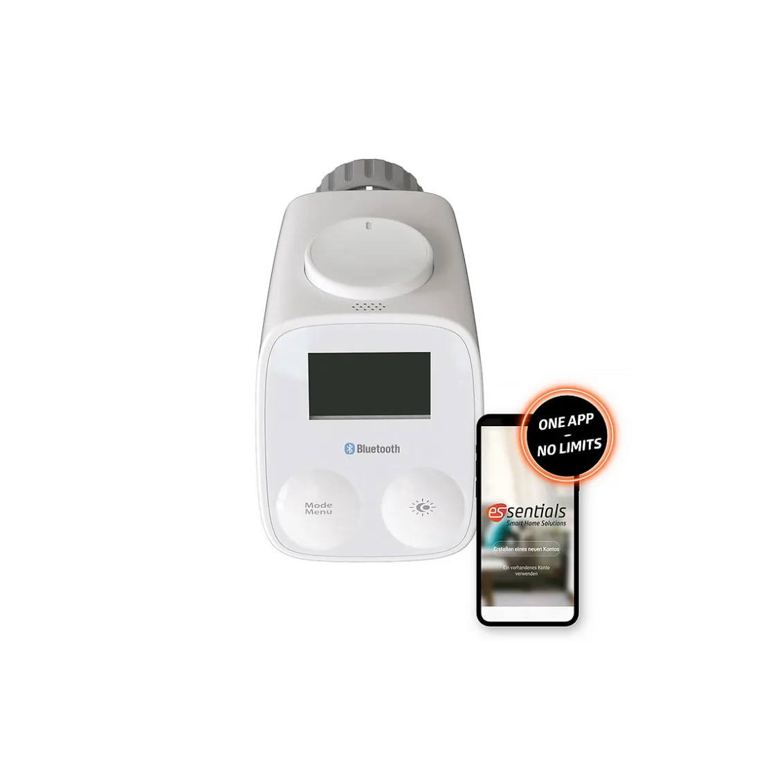 Elektrisches Heizkörper-Thermostat Bluetooth ^ essentials Discount