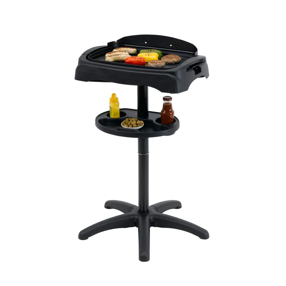 Elektrogrill Bluefield 1650-1950Wantihaftbeschichtete Grillplatte ^ Tepro New