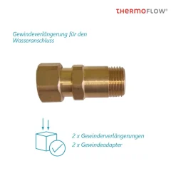 Elex 21 N elektr. Durchlauf-erhitzer 21 KW ^ Thermoflow Outlet