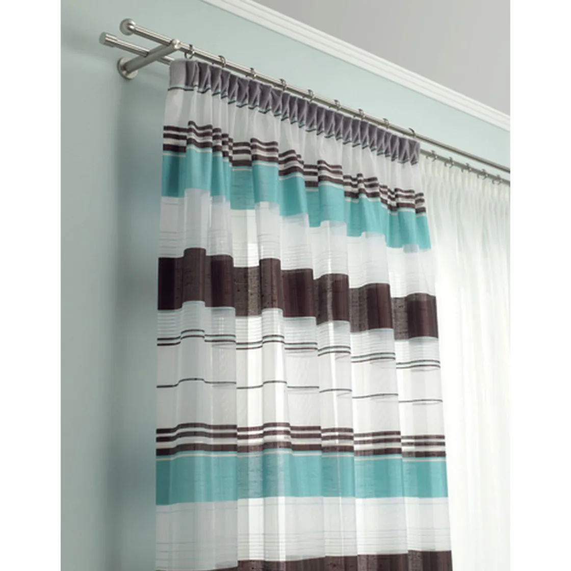 Endknopf Kugel New YOrk 12 mm edelstahl ^ Gardinia Outlet