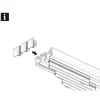 Endstück KS für 3lfg. Schiene weiß ^ Gardinia Discount