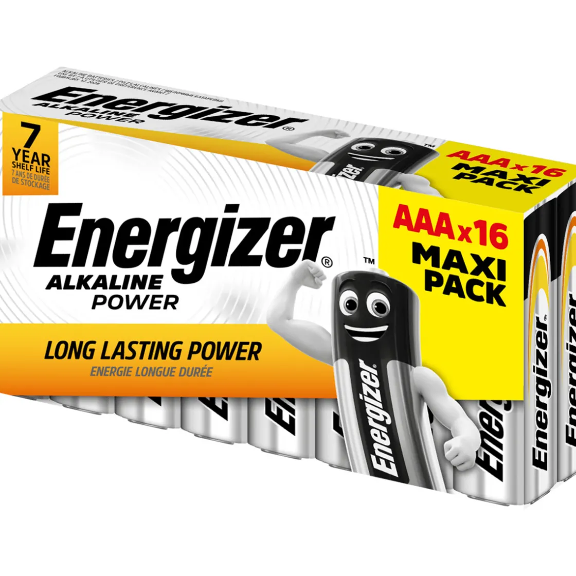 AAA-Batterie Alkaline Power Maxi-Pack 16 Stk. ^ Energizer Outlet