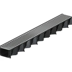 Entwässerungsrinne ACO Self Hexaline 2.0 schwarz 100 x 12,5 x 7,8 cm ^ Outlet