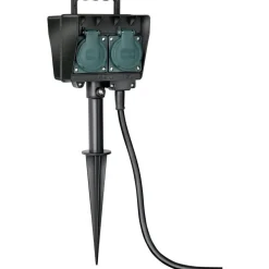 Erdspies-Steckdose 4-fach 1,5m Kabel ^ Brennenstuhl Online