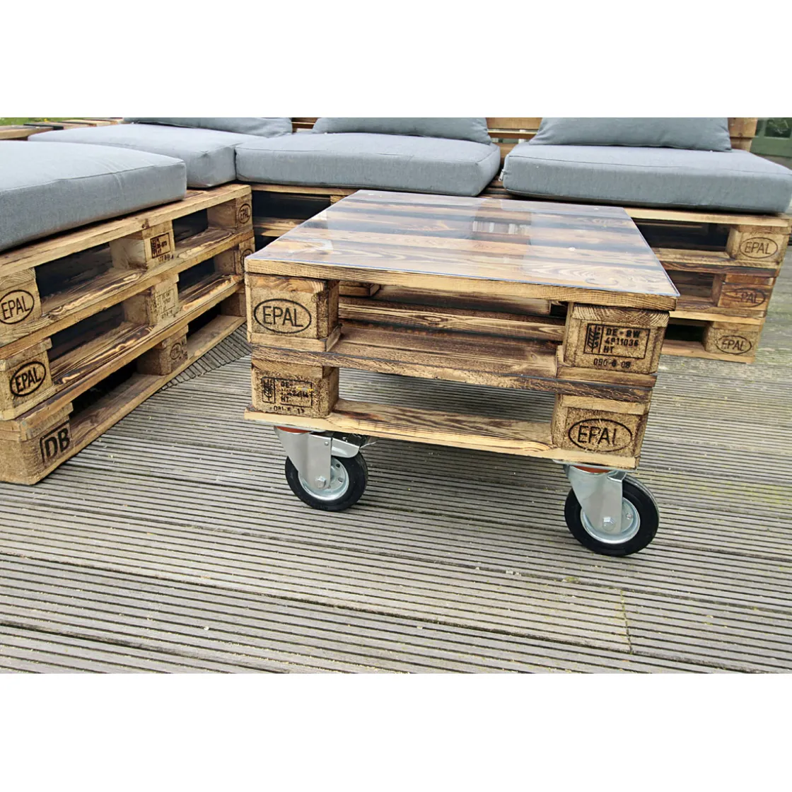 Europalette unbehandelt 120 x 14,4 x 80 cm ^ Discount