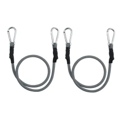 Expanderseil und Karabiner 70 cm, 2 St ^ Windhager