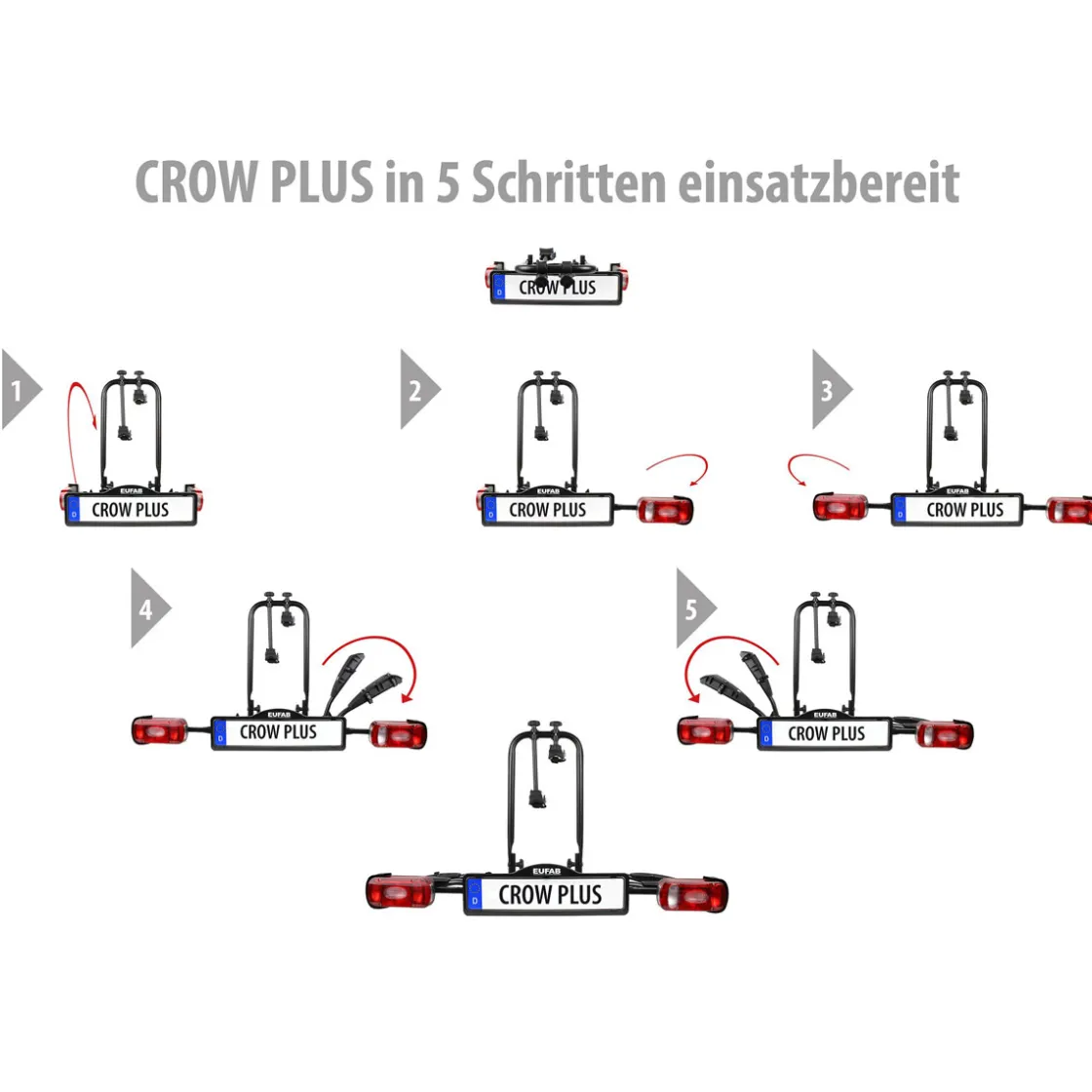 Fahrradträger Crow Plus ^ Clearance