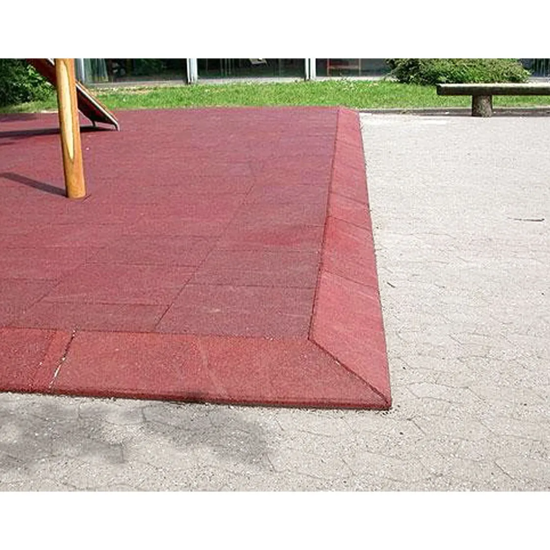 Fallschutzplatte 50 x 50 x 3 cm ^ Online