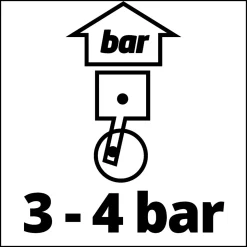Farbspritzpistole mit Fließ- Becher ^ Einhell