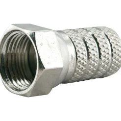 F-Aufdrehstecker 4mm 2Stück ^ Schwaiger Best