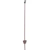 Federstahlpfahl Einzelspitze 107 cm braun 10 Stück ^
