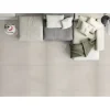 Feinsteinzeug Calm Gravel white rektifiziert 75 x 150 x 0,9 cm ^ Hot
