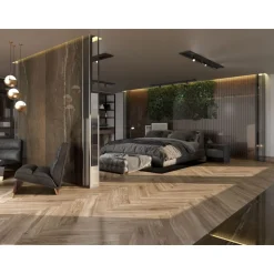Feinsteinzeug Rovere brown, 15x90x0,88cm ^ Outlet