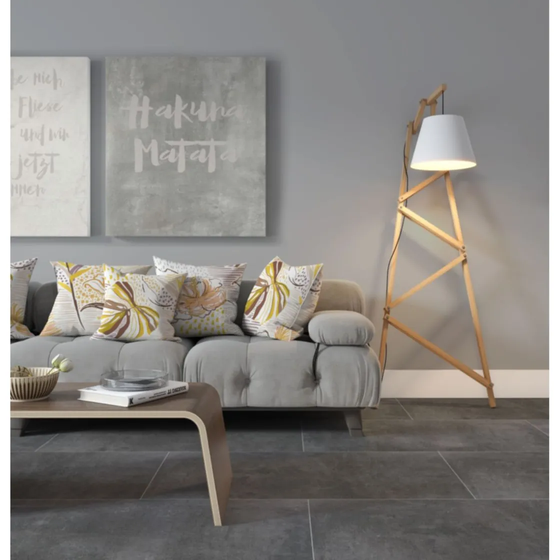 Feinsteinzeug Urbon Pro graphite ca. 60 x 120 cm ^ Online