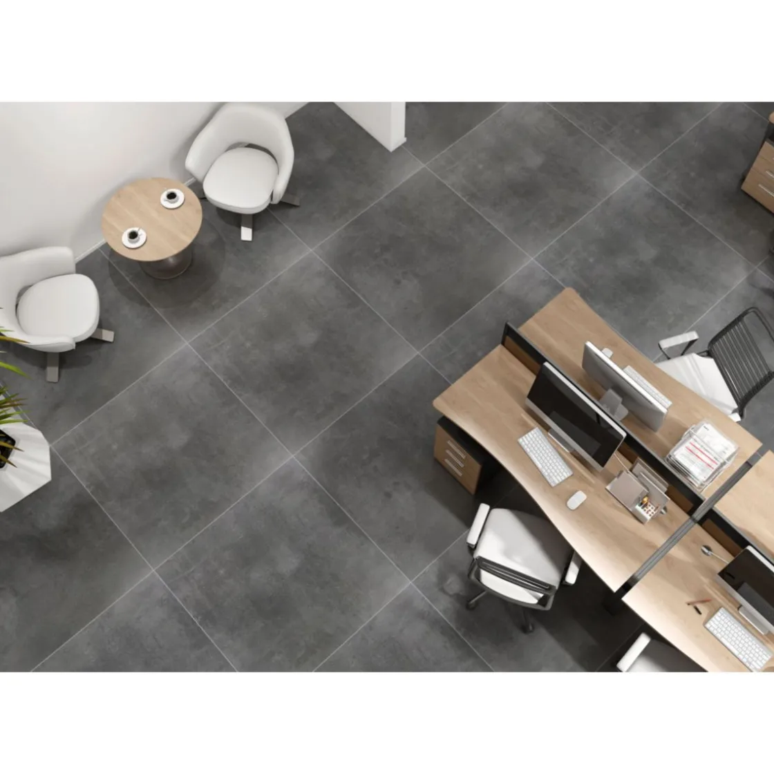 Feinsteinzeug Urbon Pro grey ca. 80 x 80 cm ^ New