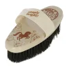 Fellglanzbürste Water Lily mit Rosshaar 17 x 8 cm beige-schwarz ^ Discount