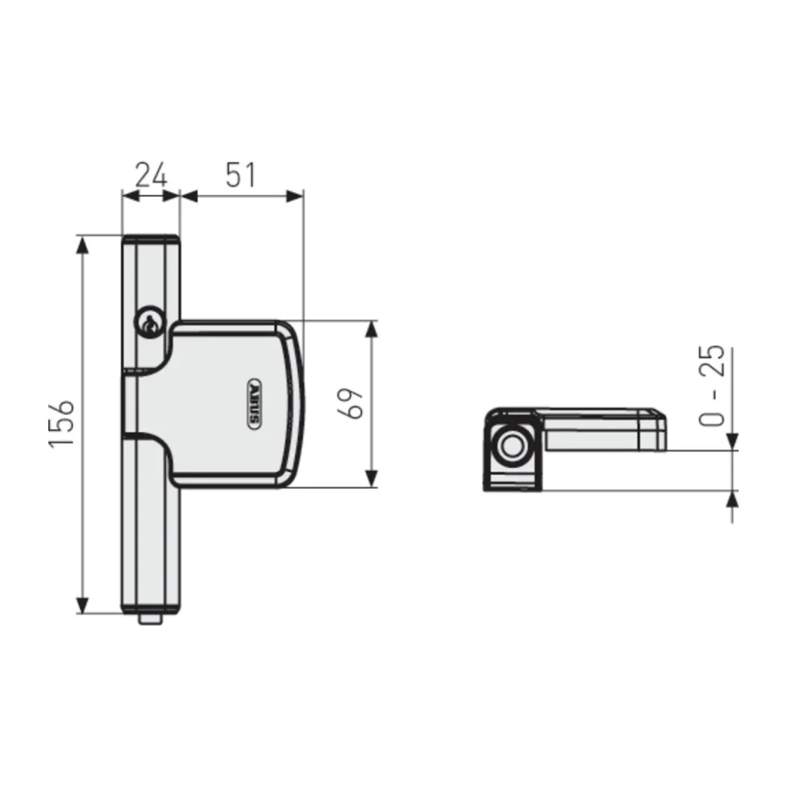 Fenstersicherung FTS 206 B SB ^ Best