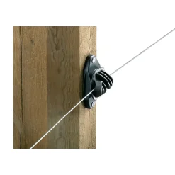 Festzaunisolator Highland schwarz 10 Stück ^ Outlet