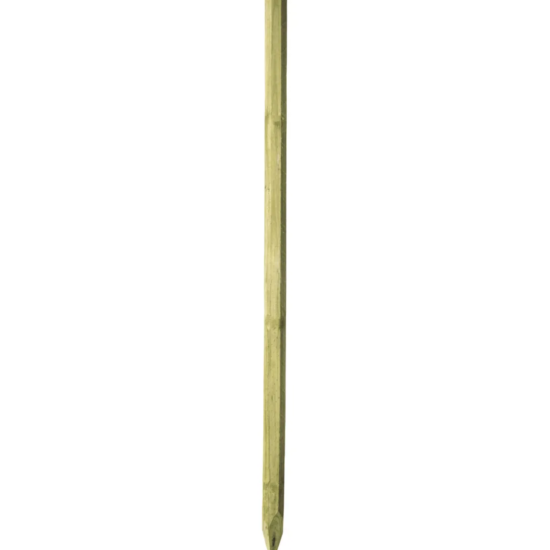 Festzaunpfahl Octo Wood Achteckprofil Durchmesser 14 x 210 cm braun ^ Discount
