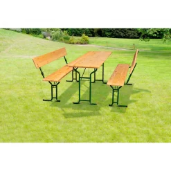 Festzeltgarnitur Komfort mit Tisch 220 x 70 cm ^ Clearance