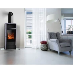 Kaminofen Teramo RLU Speckst. ^ fireplace