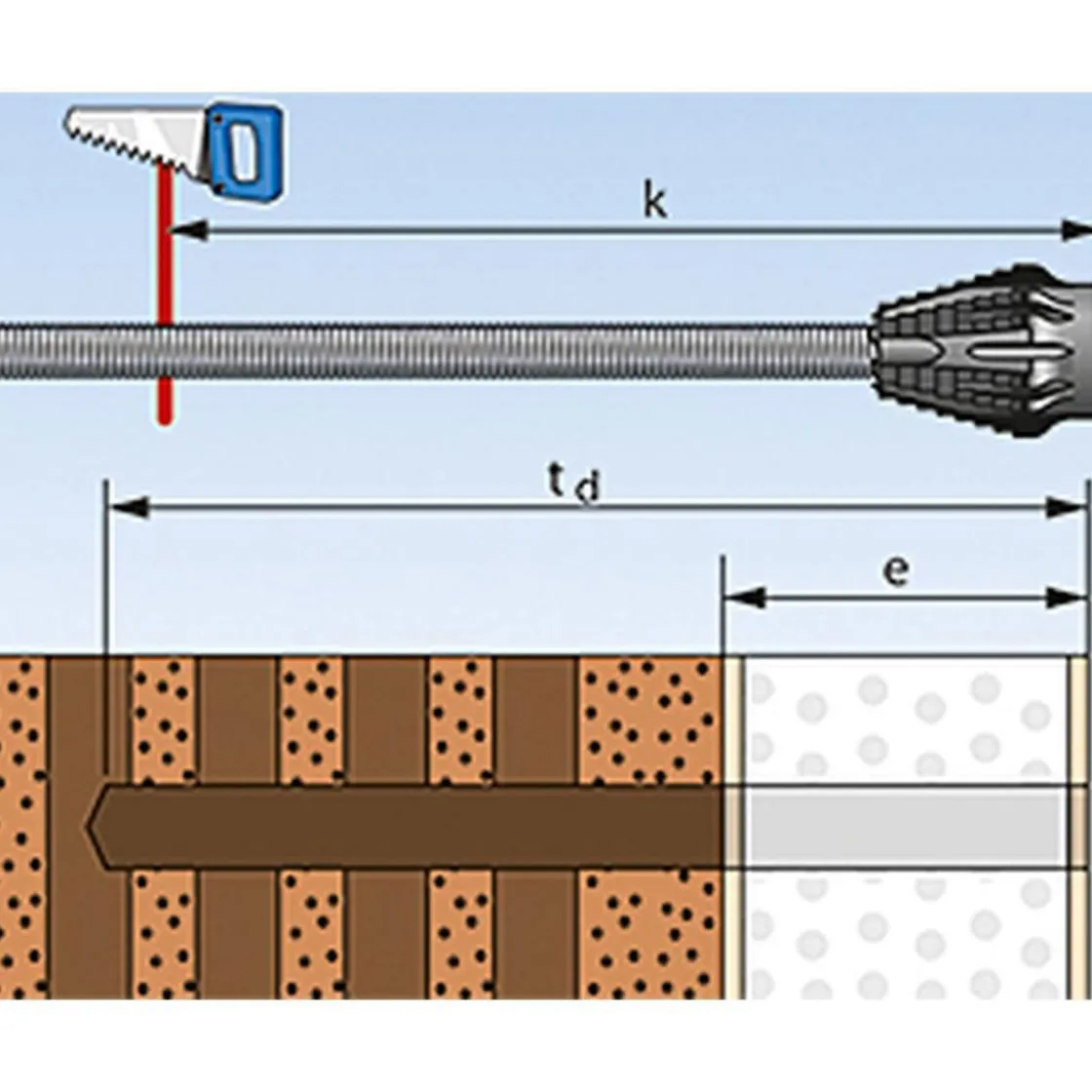 Abstandsmontagesystem TherMax 12/ mm M12 2 Stück ^ Fischer Discount
