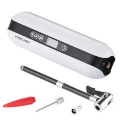Akku-Kompressor mit Powerbank ^ Fischer Bikes New