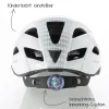Fahrradhelm Urban Lano weiß Größe S/M ^ Fischer Bikes