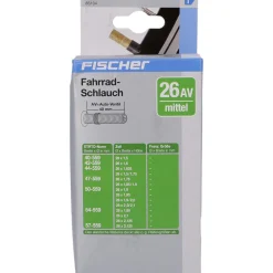 Fahrradschlauch 26 Zoll mittel AV ^ Fischer Bikes New